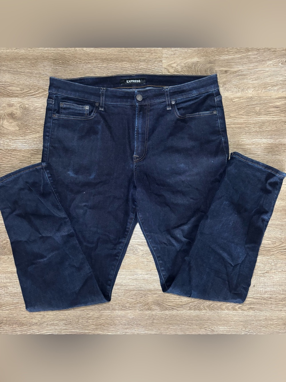 Express Hyper stretch slim jeans 36x32